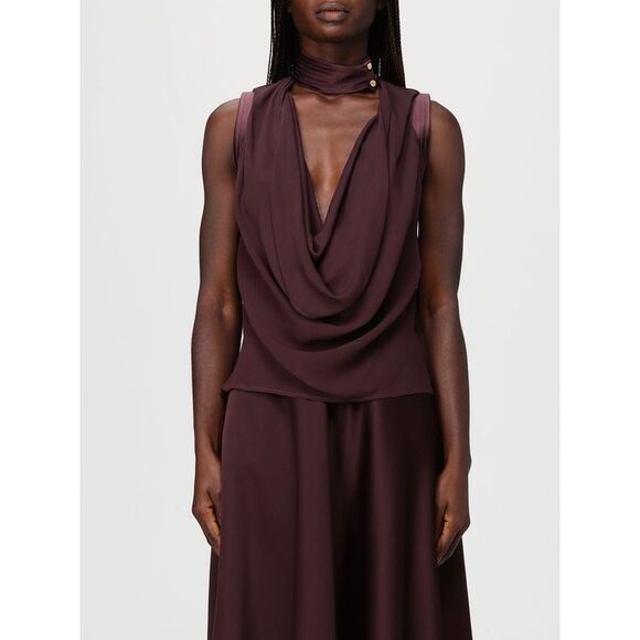 Elisabetta Franchi Top Woman Brown